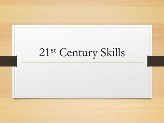 21st Century Skills: Personal Development Skills (Suitable for VCAL Literacy)