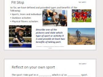 A1 BTEC SPORTS 2022 BTEC TECH AWARD