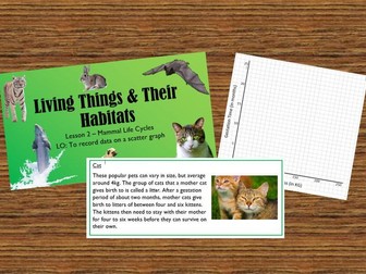 Year 5 Cross-Curricular Mammal Life Cycles Lesson (Living Things & Their Habitats Lesson 2)