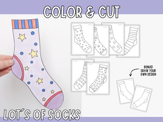 Lots of Socks Craft Kit – Printable for World Down Syndrome Day