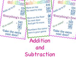 Addition and Subtraction posters | Teaching Resources