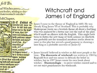 Macbeth Act 1 scene 1 - The Witches