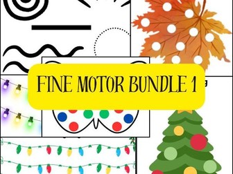 Fine Motor and Loose Parts Resource Pack 1