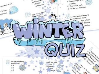 Winter - quiz