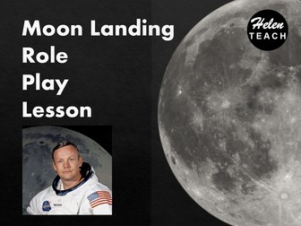 Moon Landing Diary Role Play Lesson