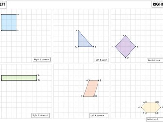 UKS2 Translating shapes