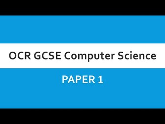 GCSE Data Representation - Characters