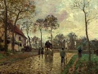 Impressionism, described in quotes of the artists + art-images - free resource, French art history