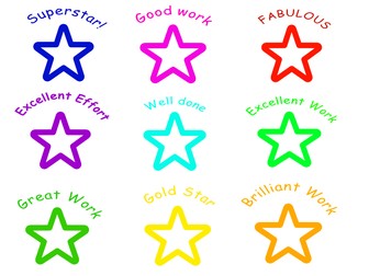 Digital Teacher Stamps Star Collection