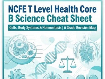 NCFE T Level Health Core B Science Map