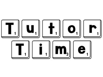 Tutor Time Activities Bundle