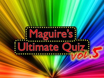 Ultimate General Knowledge Quiz Vol.5