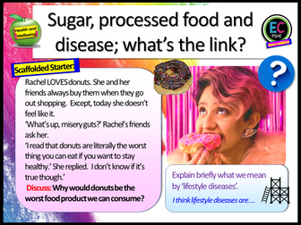 Sugar + Processed Food PSHE