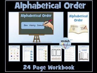 Alphabetical Order Workbook