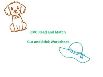 CVC Read and Match Activity