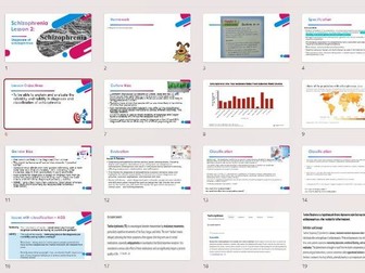 AQA A level Psychology Schizophrenia Course Lesson Power Points for new 2027 specification!
