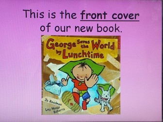 George Saves the World by Lunchtime Literacy pack