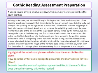 Gothic assessment