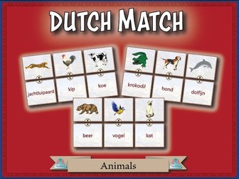 Dutch Match - Animals
