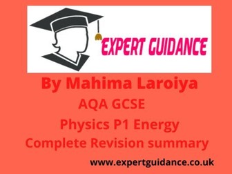 New (9-1) AQA GCSE Physics P4 Electric Circuits  complete Revision Summary