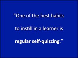 SELF QUIZZING/RETRIEVAL PRACTICE A LEVEL BIOLOGY