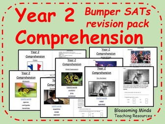 Bumper KS1 SATs comprehension revision pack