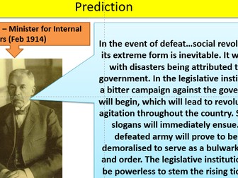 Russian Revolution - Causes - First World War