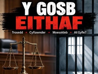 Y Gosb Eithaf | Capital Punishment (Welsh/Cymraeg)
