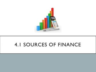 Sources of finance (Lesson 1) - GCSE Business