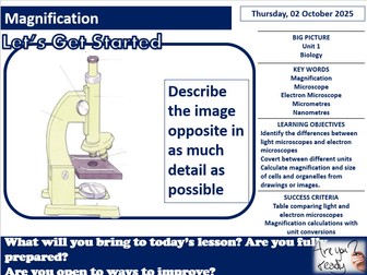Magnification- AAQ Applied Science
