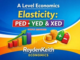 Samples from Elasticity of Demand (PED, YED & XED) – Complete Teaching Pack