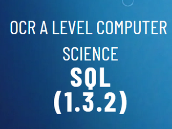 SQL (A Level)