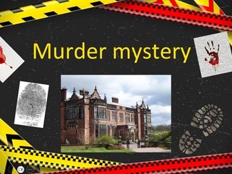 Forensic Science Murder Mystery Who Dunnit Activity