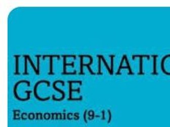Pearson Edexcel IGCSE Economics 2.2 The Global Economy