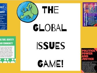 IB English Literature - Global Issues Game!