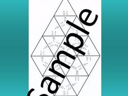 Subtracting Fractions – Math puzzle