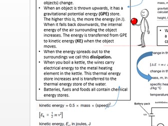 Revision AQA Physics Paper 1 Combined Science trilogy Whole course