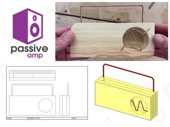 DT Project Passive Phone Speaker Engineering Design Technology KS3 KS4 KS5 NCFE, AQA, Edexcel