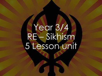 KS2 RE - Sikhism - 5 Lesson Unit