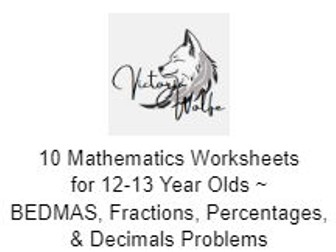 Number resources for 12-14 year olds