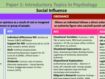 Social Influence Revision Map