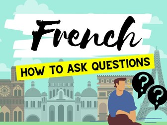 Question words in French