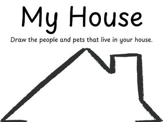 Draw your House, Family and Pets