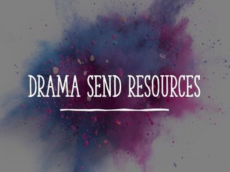 Drama SEND Resources