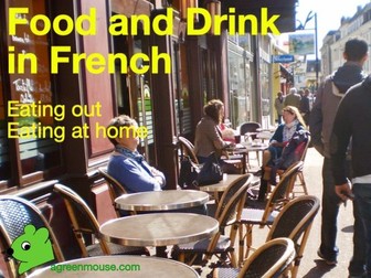 Food and Drink in French Listening Resource - Videos + Worksheets