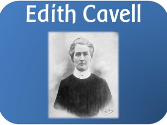 KS1 History: Edith Cavell Powerpoints, worksheets, activities and display pack