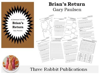 Brian's Return Novel Study - Gary Paulsen - Hatchet