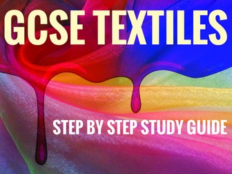 Textiles - GCSE Art Textiles Study Guide for Students