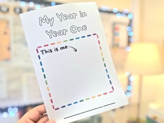 End of year memory booklet