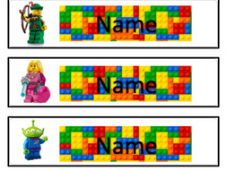 lego drawer labels editable teaching resources